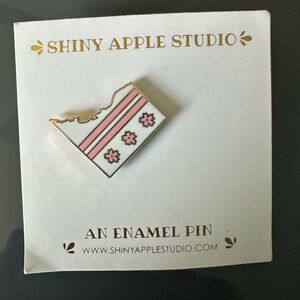 Shiny Apple Studio Enamel Pin